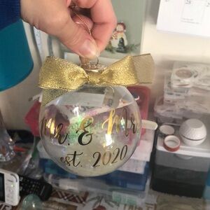 🛍️ Glass Marriage 2020 Ornament